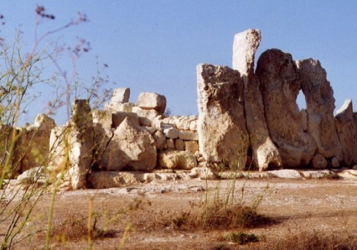 Megalitická kultura: Hagar Quim, Malta (foto: -jkb-, CC BY-SA 3.0)