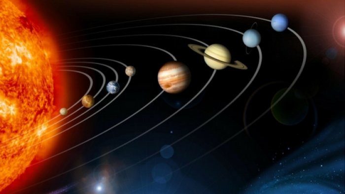 Planety Sluneční soustavy (digitální koláž: NASA/JPL)