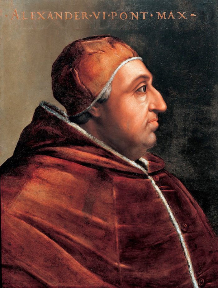 Pope Alexander V (painting: Cristofano dell'Altissimo)