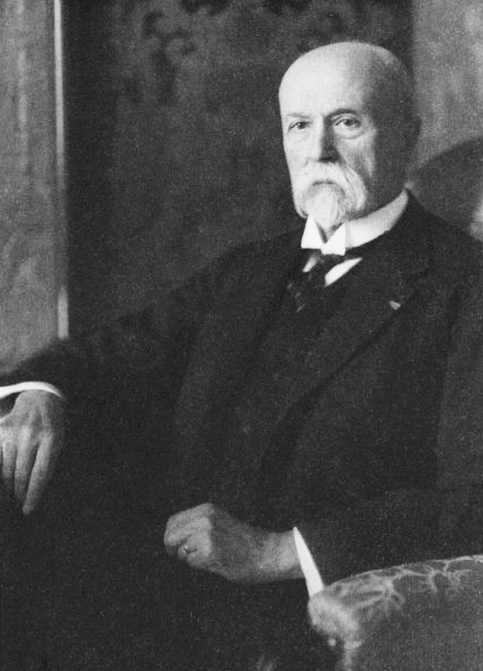 Čeští panovníci a prezidenti - Tomáš Garrigue Masaryk (foto: New York Public Library Digital Collections)