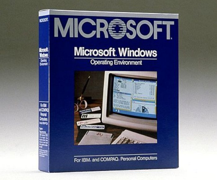 Microsoft Windows 1.0 (krabicové balení)