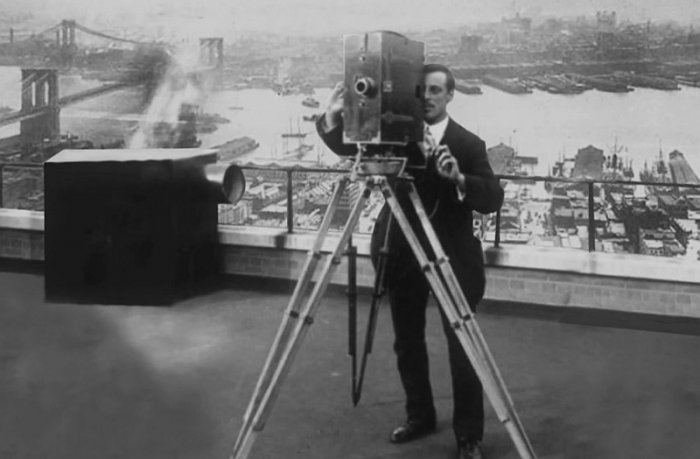 historie filmu: kameraman (ilustrační foto)