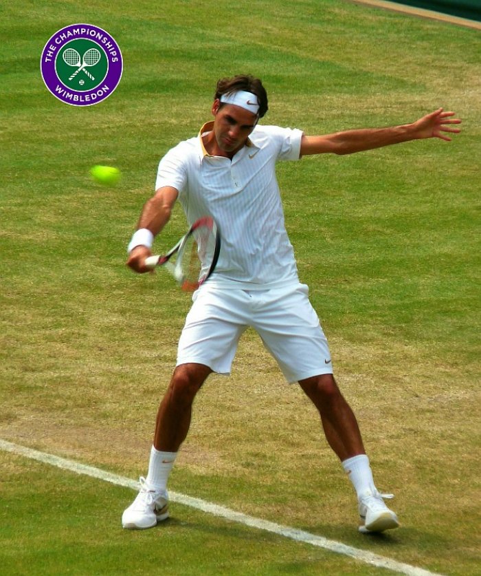 Wimbledon, Roger Federer (foto: Squeaky Knees, CC BY 2.0)