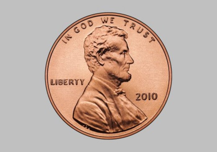 Lincoln 2010 (the current form of the coin)
