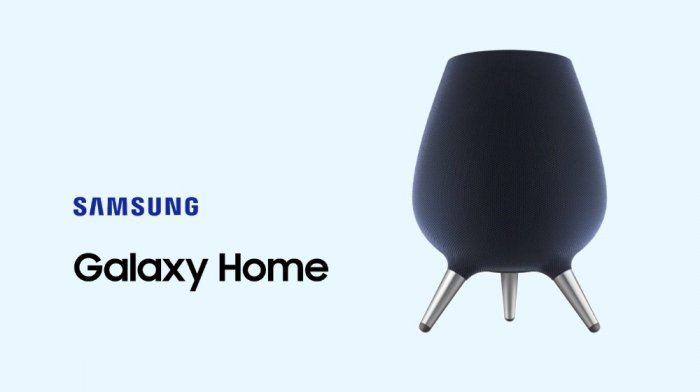 Samsung Galaxy Home smart speaker (collage by Timixi, CC BY 3.0)