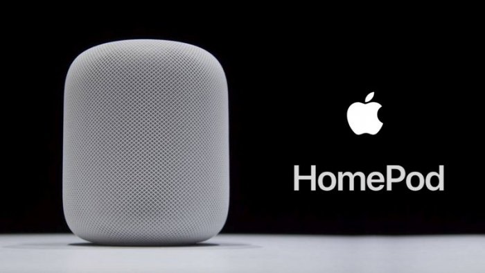 Apple HomePod smart speaker (collage by Timixi, CC BY 3.0)