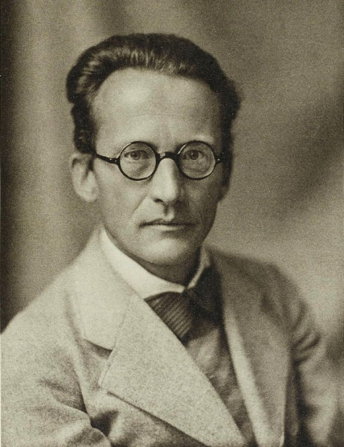 Erwin Schrödinger (foto: Nobel foundation, public domain)