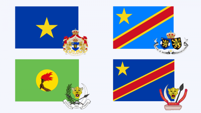 Změny vlajek a znaků v Kongu (obrázek: Timixi, CC BY-NC-SA 4.0)