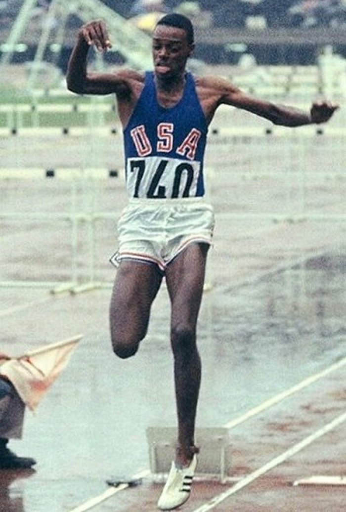 Long jump, world record holder Ralph Boston