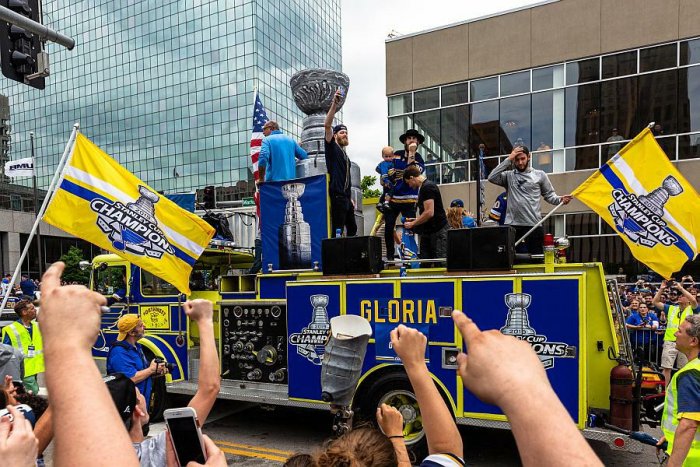 oslavy týmu St. Louis Blues, Stanley Cup 2019 (foto: Fred Ortlip/Flickr, CC BY-NC-SA 2.0)