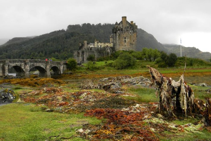 Skotsko, hrad Eilean Donan (foto: Jan Brich/Timixi, CC BY-NC-SA 4.0)